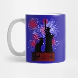 Chat Noir and July 4th Mug